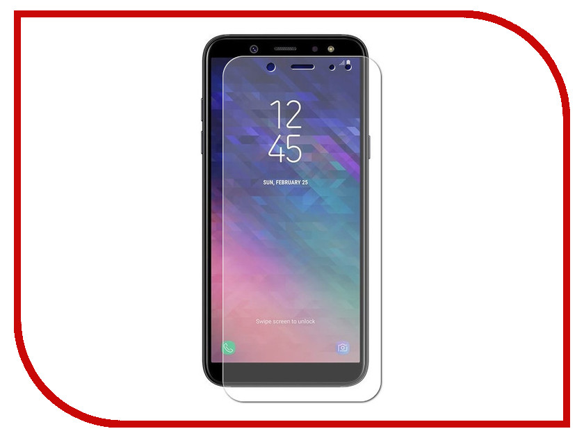 

Аксессуар Защитное стекло для Samsung Galaxy A6 Plus 2018 SM-A605F Krutoff 22146, 22146