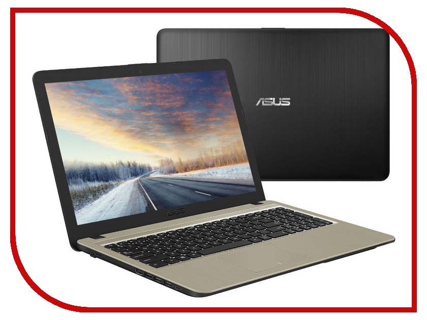 

Ноутбук ASUS X540NA-GQ063 90NB0HG1-M04460 Black (Intel N3350 1.1 GHz/4096Mb/1000Gb/No ODD/Intel HD Graphics/Wi-Fi/Bluetooth/Cam/15.6/1366x768/Linux), X540NA-GQ063