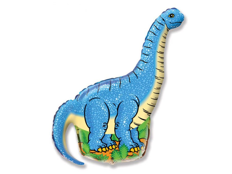 фото Шар фольгированный Страна Карнавалия Динозавры Light-Blue 1268096