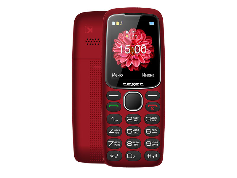 Zakazat.ru: Сотовый телефон teXet TM-B307 Red