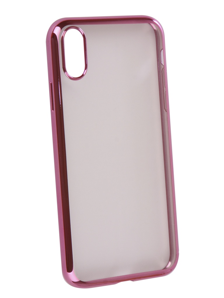 

Аксессуар Чехол iBox для APPLE iPhone XR Blaze Silicone Pink frame УТ000016113, APPLE iPhone XR