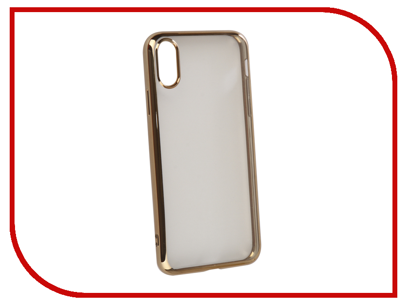 

Аксессуар Чехол iBox для APPLE iPhone XR Blaze Silicone Gold frame УТ000016107, APPLE iPhone XR