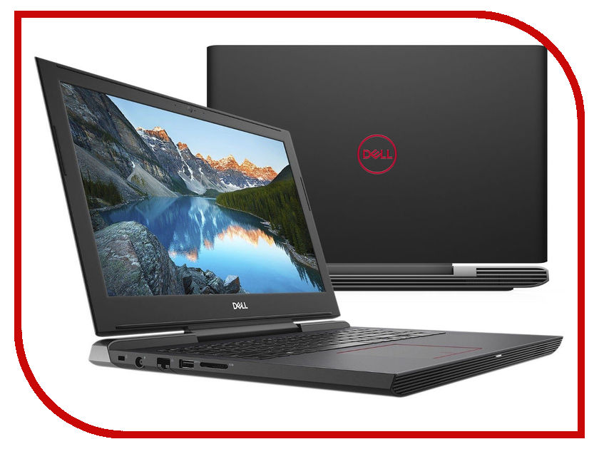 

Ноутбук Dell G5 5587 G515-7473 Black (Intel Core i7-8750H 2.2 GHz/16384Mb/1000Gb + 128Gb SSD/nVidia GeForce GTX 1060 6144Mb/Wi-Fi/Cam/15.6/1920x1080/Windows 10 64-bit), G5 5587