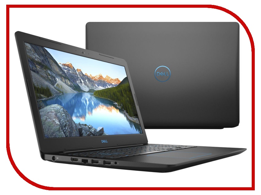 фото Ноутбук Dell G3 G315-7206 Black (Intel Core i5-8300H 2.3 GHz/8192Mb/1000Gb + 128Gb SSD/nVidia GeForce GTX 1050 4096Mb/Wi-Fi/Cam/15.6/1920x1080/Windows 10 64-bit)