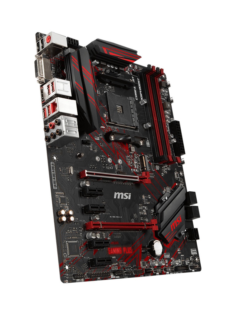 

Материнская плата MSI B450 GAMING PLUS, B450 GAMING PLUS