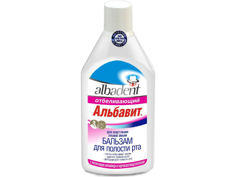 

Бальзам Альбадент отбеливающий 400ml