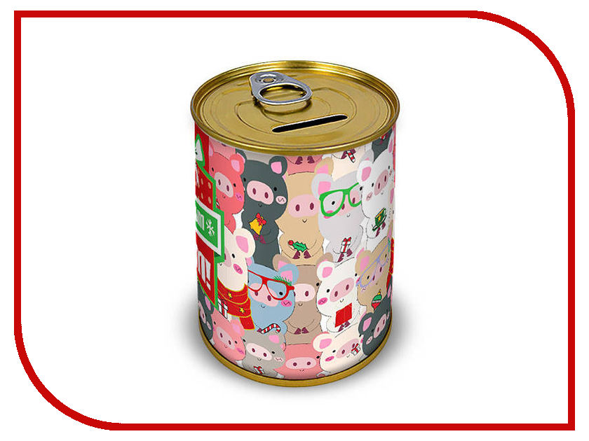 

Копилка для денег Canned Money С Новым годом! 410053, С Новым годом!