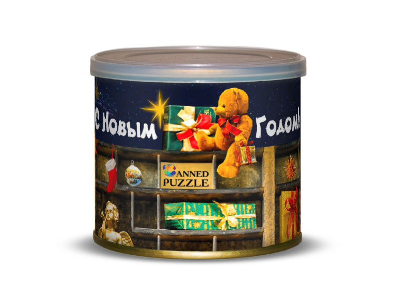 фото Пазл Canned Puzzle Новогодняя сказка 416659