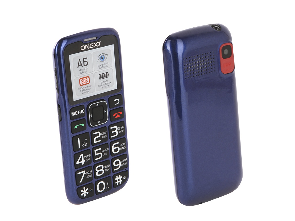 фото Сотовый телефон onext care-phone 5 blue 71127