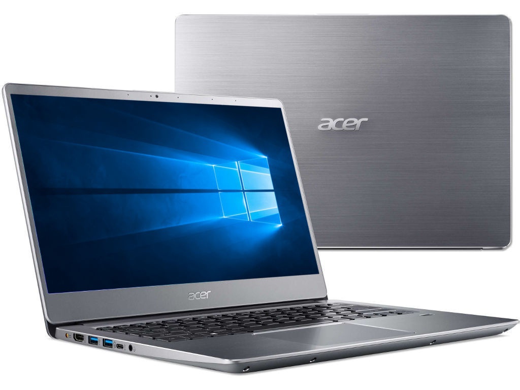 

Ноутбук Acer Swift 3 SF314-54-32M8 Silver NX.GXZER.011 (Intel Core i3-8130U 2.2 GHz/8192Mb/128Gb SSD/Intel HD Graphics/Wi-Fi/Bluetooth/Cam/14.0/1920x1080/Windows 10), SF314-54-32M8