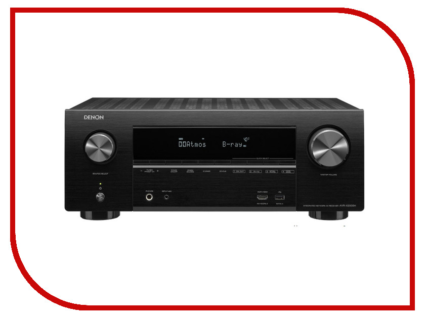 фото Ресивер Denon AVR-X2500H Black AVRX2500HBKE2