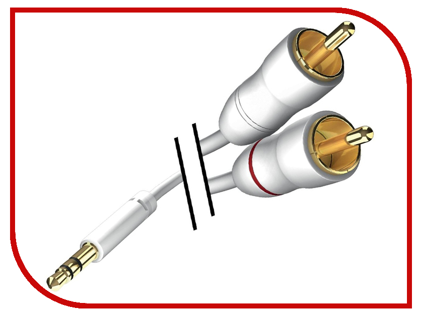 фото Аксессуар Inakustik Star MP3 Audio Cable Jack 3.5 - 2xRCA 10m 00310010