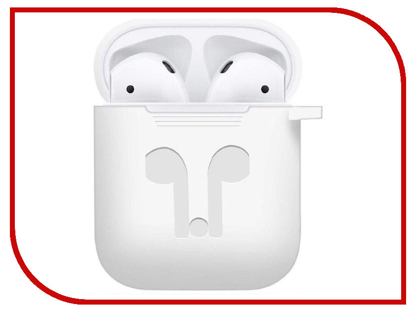 фото Аксессуар Чехол GS для APPLE Airpods White AirC1