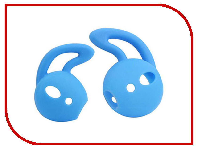 

Аксессуар Силиконовые насадки GS для APPLE AirPods Light Blue AirS2, AirS2