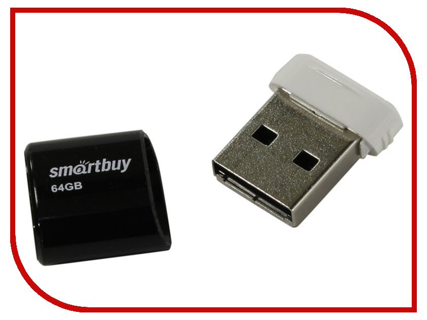 фото USB Flash Drive 64Gb - SmartBuy Smart Buy Lara Black SB64GBLARA-K