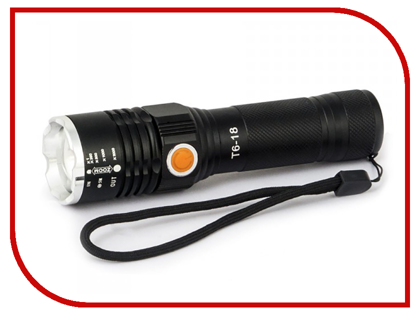 

Фонарь Луч T6-18 Black, T6-18