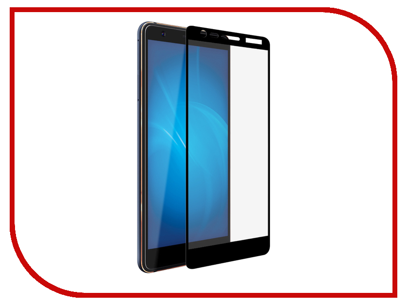 

Аксессуар Защитное стекло Gecko для Nokia 3.1 2D Full Screen Black ZS26-GNOK3.1-2D-BL, ZS26-GNOK3.1-2D-BL