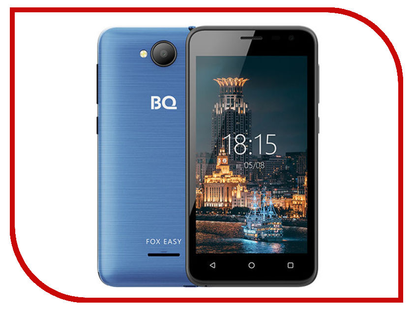 

Сотовый телефон BQ 4501G Fox Easy Blue, 4501G Fox Easy