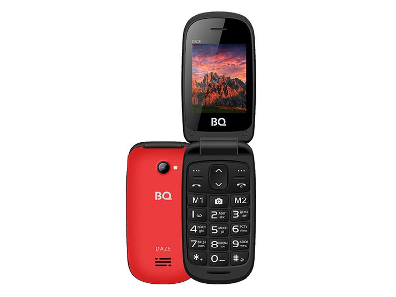 

Сотовый телефон BQ BQ-2437 Daze Red, 2437 Daze