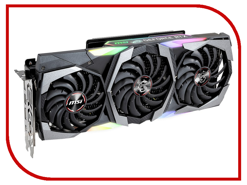 фото Видеокарта MSI GeForce RTX 2080 1515MHz PCI-E 3.0 8192MB 14000MHz 256 bit HDMI HDCP GAMING X TRIO