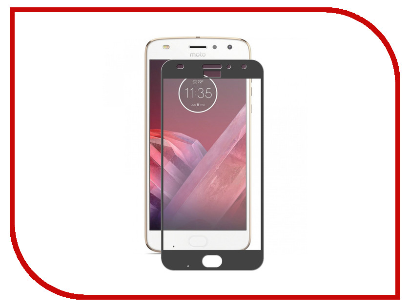 

Аксессуар Защитное стекло для Motorola Moto Z2 Play ZibelinoTG Full Screen Black ZTG-FS-MOT-Z2-PL-BLK, Motorola Moto Z2 Play