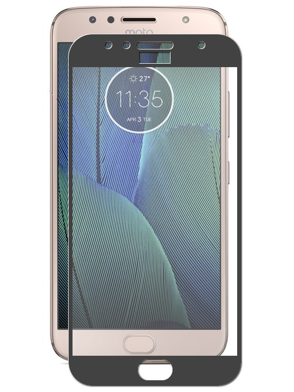 

Защитное стекло ZibelinoTG для Motorola Moto G5S Plus Full Screen Black ZTG-FS-MOT-G5S-PL-BLK, Motorola Moto G5S Plus