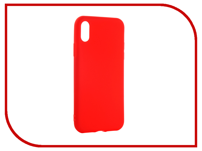 

Аксессуар Чехол Neypo для APPLE iPhone XS Soft Matte Red NST5457, NST5457