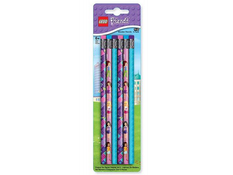 

Набор карандашей Lego Friends 6шт 51594, 51594