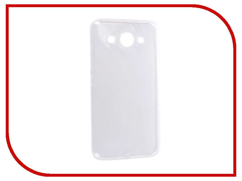 фото Аксессуар Чехол для Huawei Y3 2017 Pero Silicone Transparent PRSLC-Y317TR