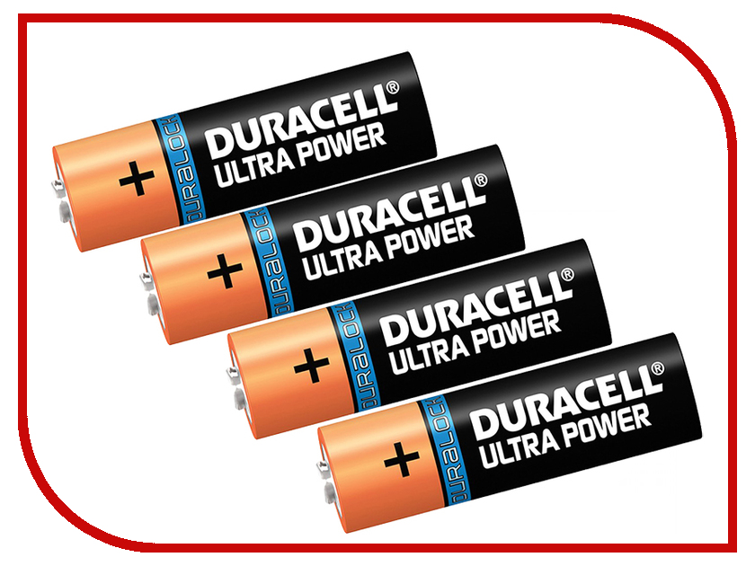 фото Батарейка AA - Duracell LR6 4BL Ultra Power (4 штуки)