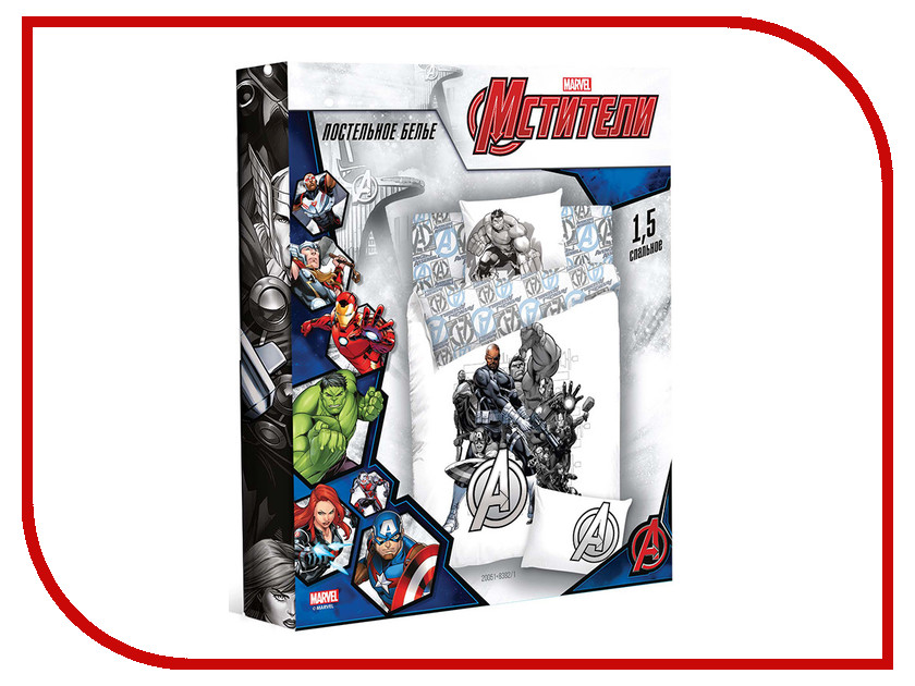 

Постельное белье Marvel Avengers S.H.I.E.L.D. Комплект 1.5 спальный 724764
