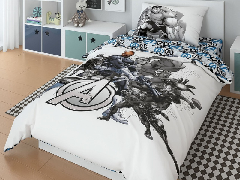 

Постельное белье Marvel Avengers S.H.I.E.L.D Комплект 1.5 спальный 724763