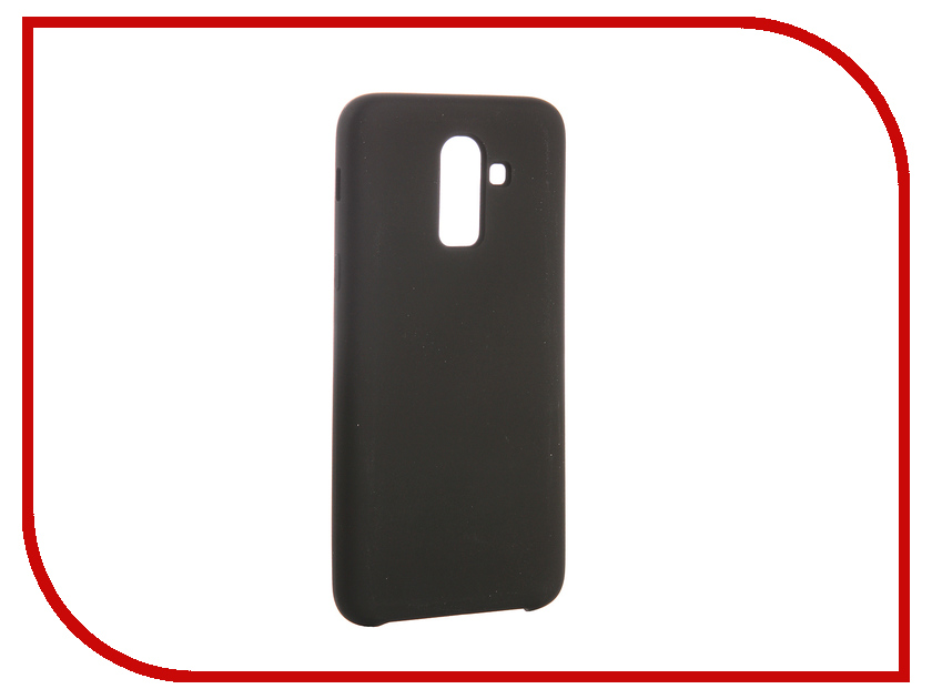 

Аксессуар Чехол CaseGuru для Samsung Galaxy A6+\J8 2018 Soft-Touch 0.5mm Black 103334, 103334