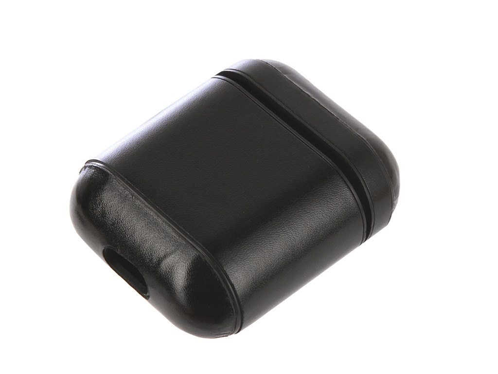 

Аксессуар Чехол Gurdini Premium Leather для Airpods Black 906876, 906876