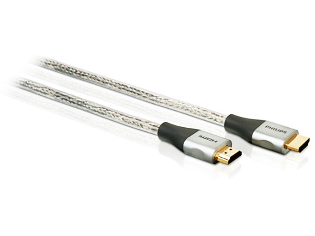фото Аксессуар Philips Premium HDMI Cable w/ Ethernet 1.5m Silver SWV3432/10