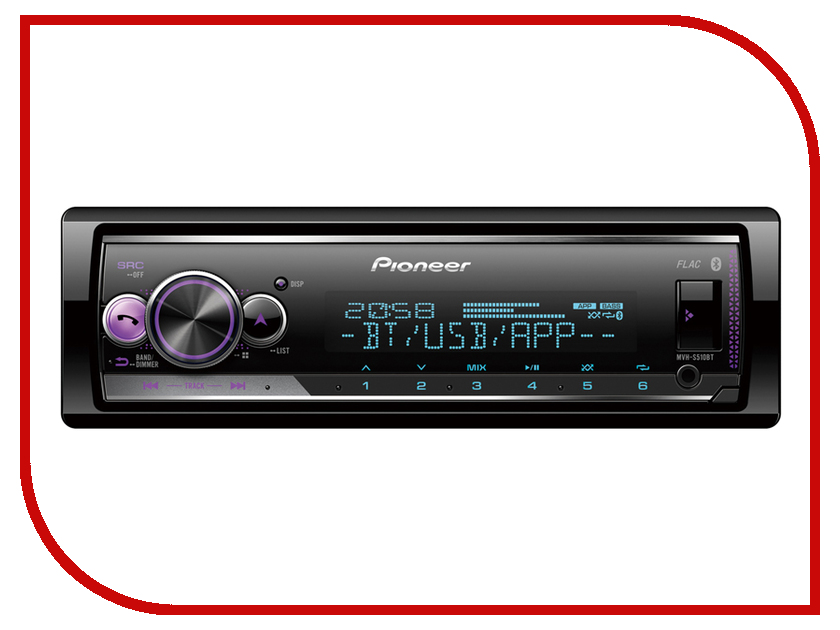 фото Автомагнитола Pioneer Flash MVH-S510BT