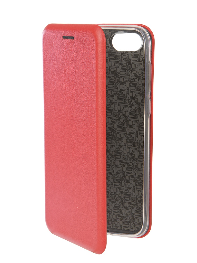 

Аксессуар Чехол Innovation для Huawei 7A/Y5 Prime Book Silicone Magnetic Red 12561, 12561