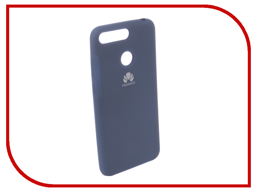 

Аксессуар Чехол для Huawei 7A Pro/Y6 Prime Innovation Silicone Blue 12605, 12605