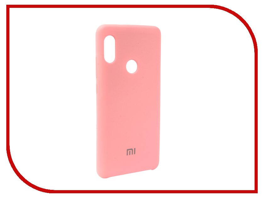 

Аксессуар Чехол Innovation для Xiaomi Redmi Note 5 Pro Silicone Pink 12585, 12585