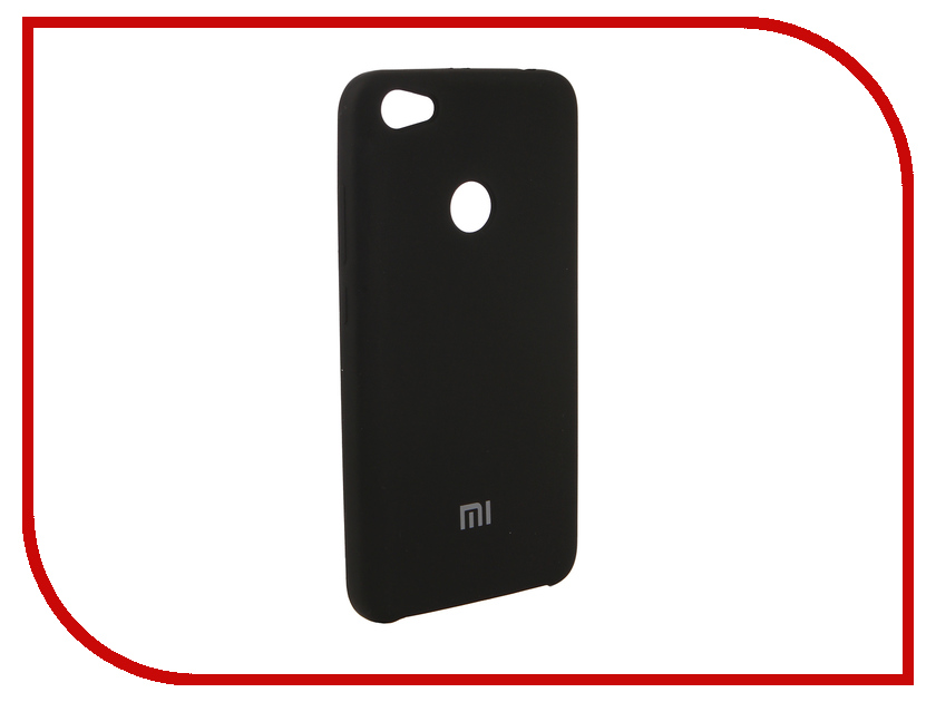 

Аксессуар Чехол Innovation для Xiaomi Redmi Note 5A Silicone Black 12587, 12587