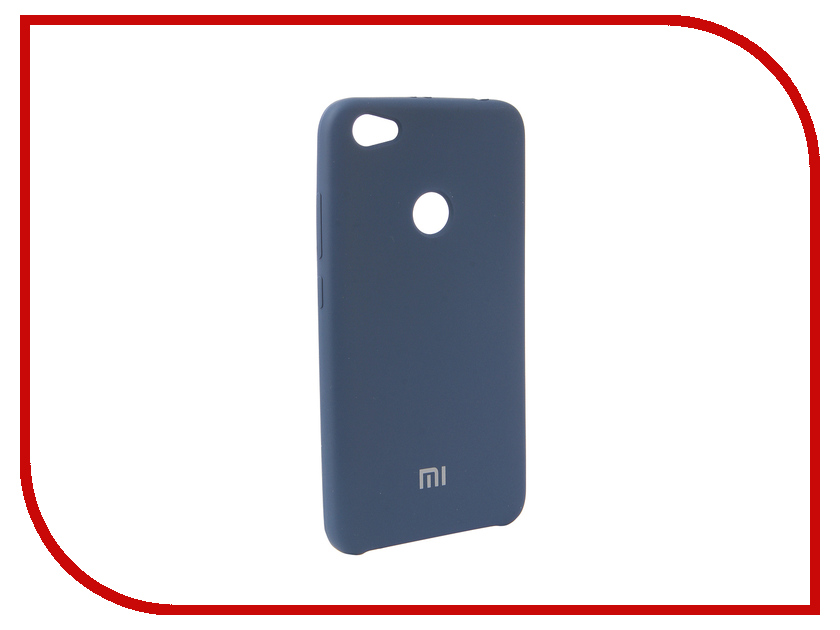 

Аксессуар Чехол Innovation для Xiaomi Redmi Note 5A Silicone Blue 12588, 12588
