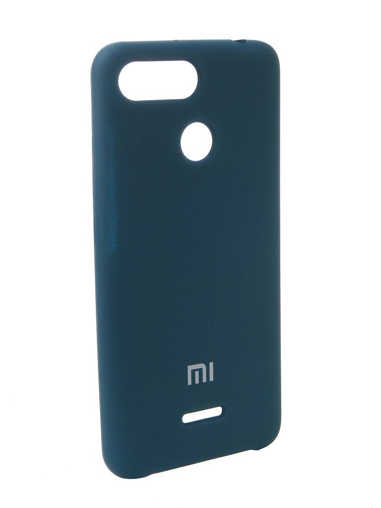 

Аксессуар Чехол Innovation для Xiaomi Redmi 6 Silicone Blue 12573, 12573