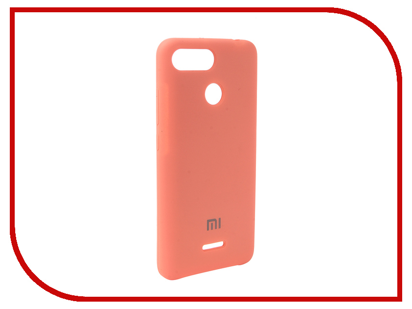 

Аксессуар Чехол Innovation для Xiaomi Redmi 6 Silicone Pink 12575, 12575