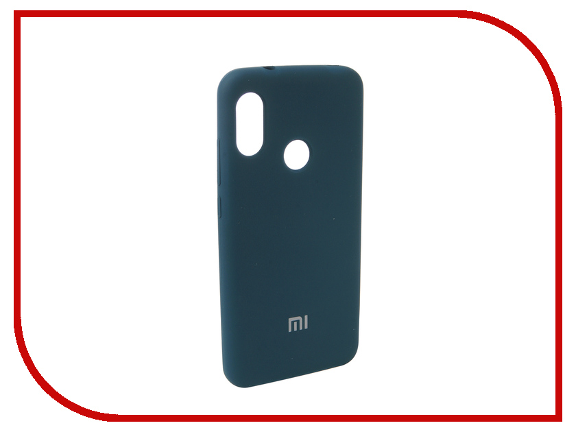 

Аксессуар Чехол Innovation для Xiaomi Redmi 6 Pro Silicone Blue 12569, 12569