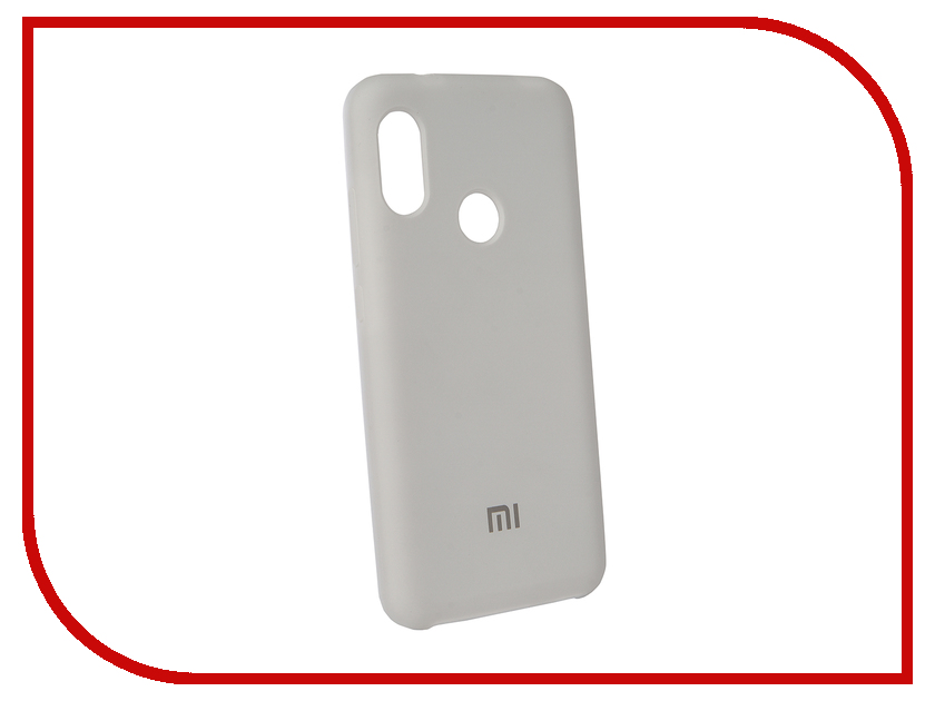 

Аксессуар Чехол Innovation для Xiaomi Redmi 6 Pro Silicone White 12566, 12566