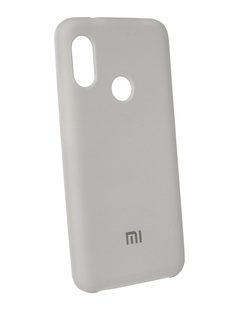 

Аксессуар Чехол Innovation для Xiaomi Redmi 6 Pro Silicone White 12566, 12566