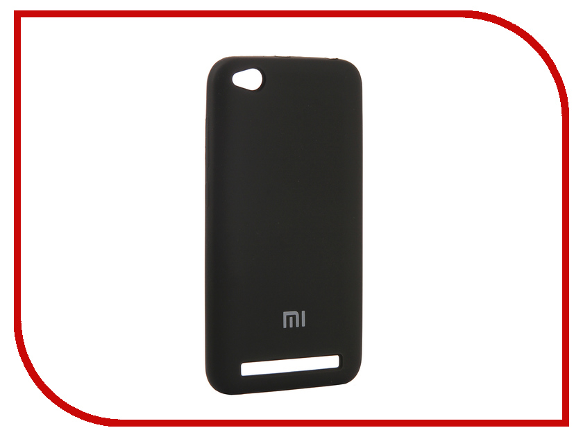 

Аксессуар Чехол Innovation для Xiaomi Redmi 5A Silicone Black 12597, 12597
