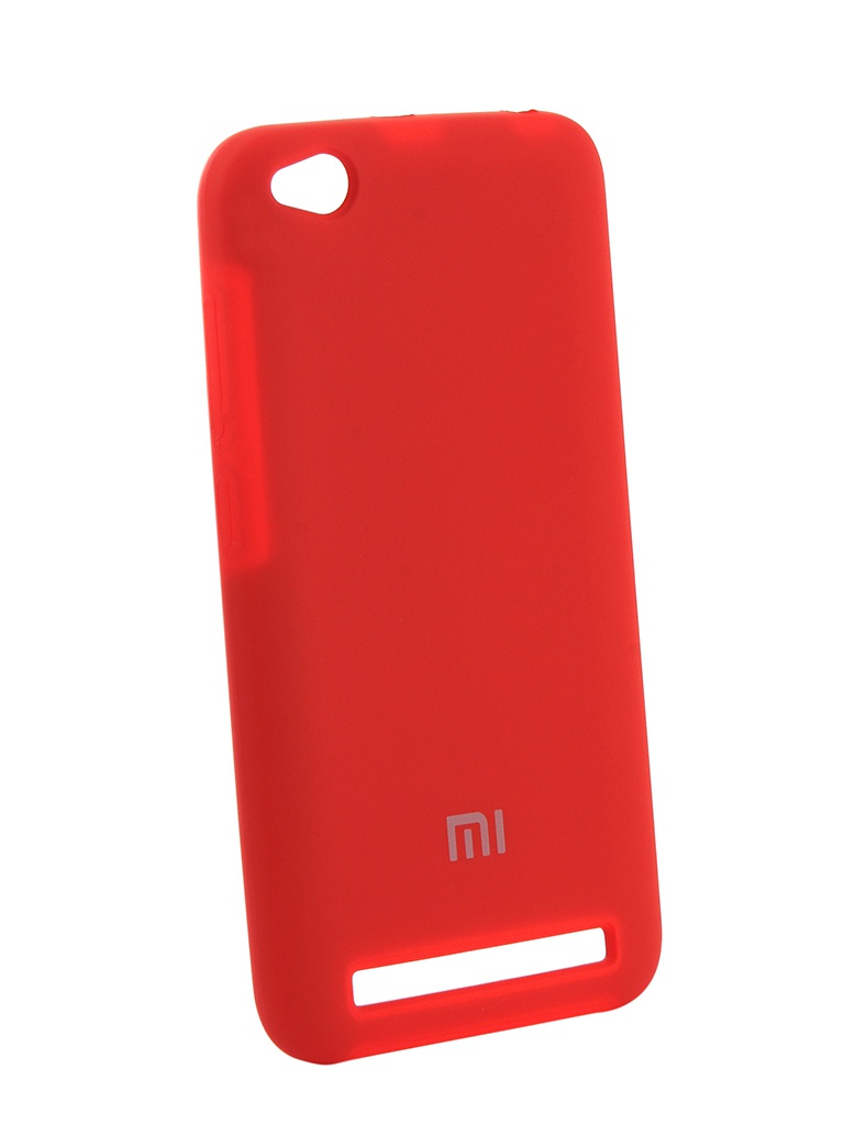 

Аксессуар Чехол Innovation для Xiaomi Redmi 5A Silicone Red 12599, 12599