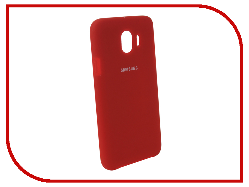 

Аксессуар Чехол Innovation для Samsung Galaxy J4 2018 Silicone Red 12636, 12636