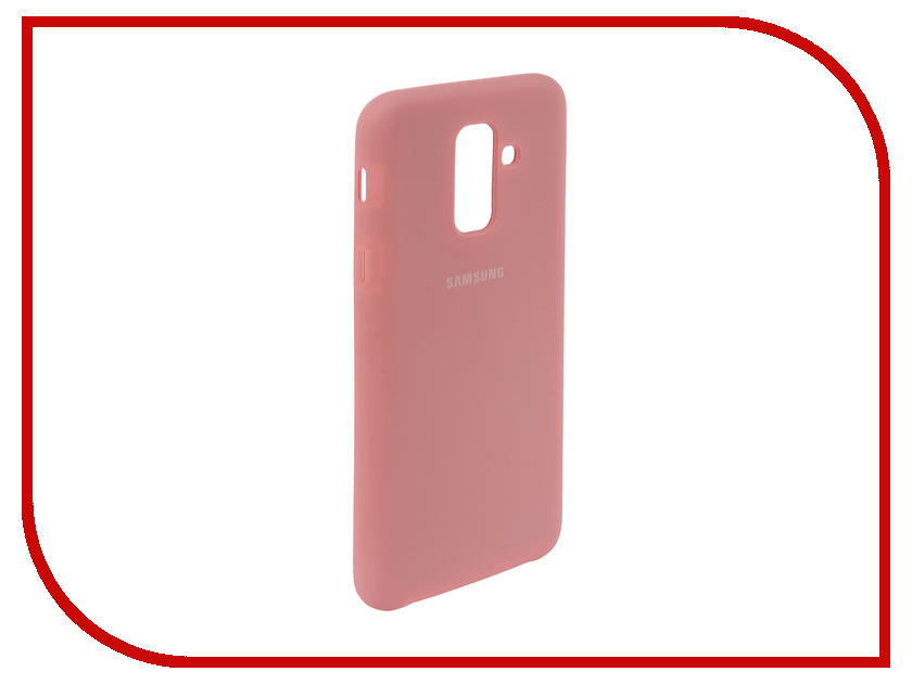 

Аксессуар Чехол для Samsung Galaxy A6 Plus 2018 Innovation Silicone Pink 12632, 12632